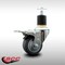 Service Caster 3'' SS Thermoplastic Rubber Swivel 1-7/8'' Expanding Stem Caster Total Lock Brake SCC-SSEXTTL20S314-TPRB-178 - alternate 4